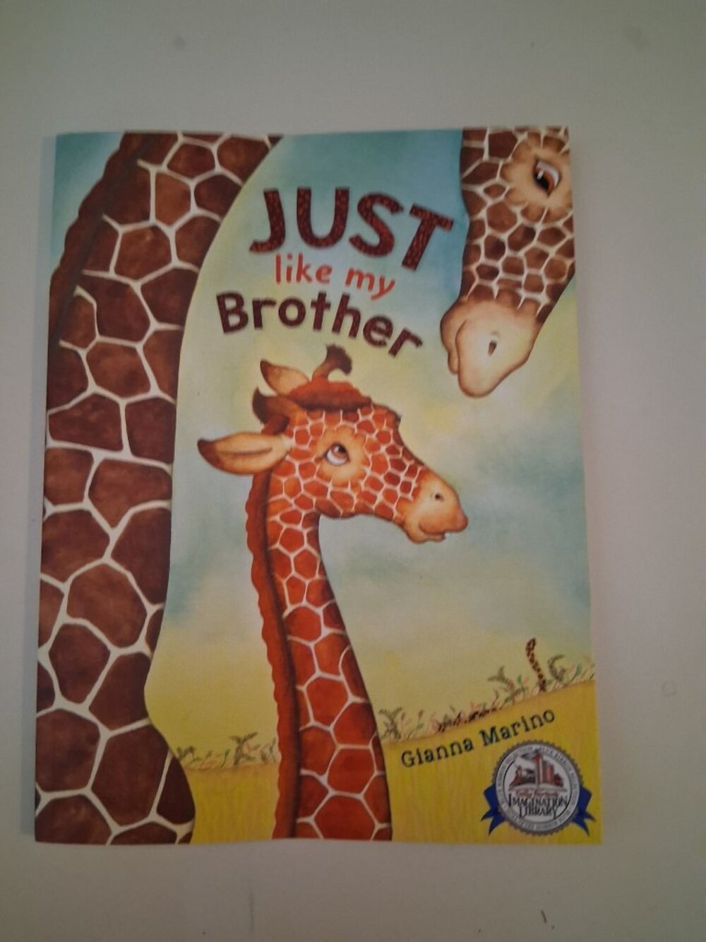 Just Like My Brother Paperback Children's Picture Book